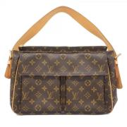 Louis Vuitton Vintage Pre-owned Tyg louis-vuitton-vskor Brown, Dam