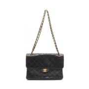 Chanel Vintage Pre-owned Laeder chanel-vskor Black, Dam