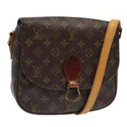 Louis Vuitton Vintage Pre-owned Canvas louis-vuitton-vskor Brown, Dam