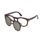 Tom Ford Klassiska Svarta Solglasögon Brown, Unisex