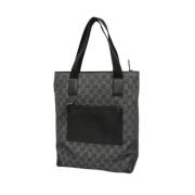 Gucci Vintage Pre-owned Canvas gucci-vskor Black, Dam