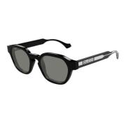 Gucci Stiliga solglasögon för vardagsbruk Black, Unisex