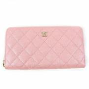 Chanel Vintage Pre-owned Laeder plnbcker Pink, Dam