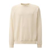 C.p. Company Crew Neck Sweatshirt White, Herr