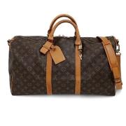 Louis Vuitton Vintage Pre-owned Tyg louis-vuitton-vskor Brown, Dam