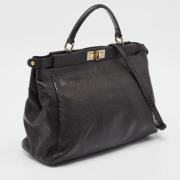 Fendi Vintage Pre-owned Laeder handvskor Black, Dam