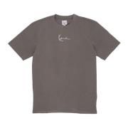 Karl Kani Essentiell Crew Neck Tee Skjorta Gray, Herr