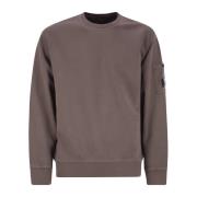 C.p. Company Crew Neck Sweatshirt Purple, Herr