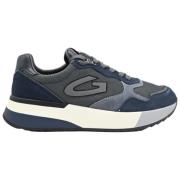 Alberto Guardiani Vinnare Låg Sneakers Navy/Grå Multicolor, Herr