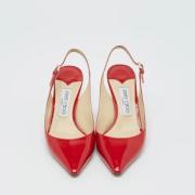 Jimmy Choo Pre-owned Pre-owned Tyg klackskor Red, Dam