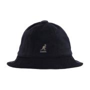 Kangol Casual Svart Sammetshatt Black, Herr