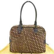 Fendi Vintage Pre-owned Laeder handvskor Brown, Dam