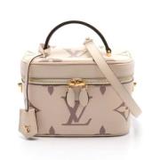 Louis Vuitton Vintage Pre-owned Laeder louis-vuitton-vskor Beige, Dam