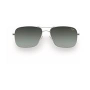 Maui Jim Retrostil Solglasögon för Sommardagar Gray, Unisex