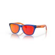 Oakley Sportiga solglasögon för utomhusaktiviteter Blue, Unisex