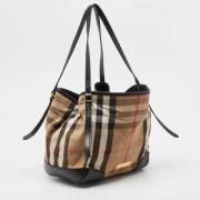 Burberry Vintage Pre-owned Canvas handvskor Black, Dam