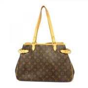 Louis Vuitton Vintage Pre-owned Tyg louis-vuitton-vskor Brown, Dam