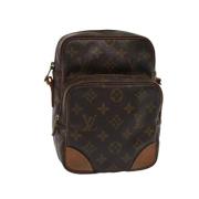 Louis Vuitton Vintage Pre-owned Canvas louis-vuitton-vskor Brown, Dam