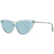 Emilio Pucci Turkos Cat Eye Solglasögon Blue, Dam