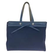 Hermès Vintage Pre-owned Canvas totevskor Blue, Herr