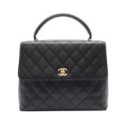 Chanel Vintage Pre-owned Laeder chanel-vskor Black, Dam