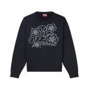 Kenzo Klassisk Svart Stjärnsweatshirt Black, Herr