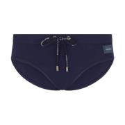 Dolce & Gabbana Logo Slip Underkläder Blue, Herr