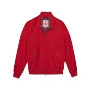 Baracuta Klassisk Harrington-jacka i Chili Pepper Red, Herr