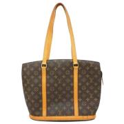 Louis Vuitton Vintage Pre-owned Tyg louis-vuitton-vskor Brown, Dam