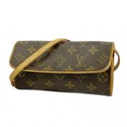 Louis Vuitton Vintage Pre-owned Tyg louis-vuitton-vskor Brown, Dam