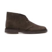 Clarks Brun Mocka Snörstövlar Brown, Herr