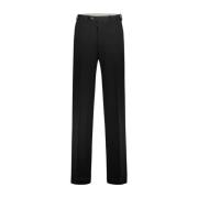 Maison Margiela Moderna Straight Ribb Byxor Black, Dam