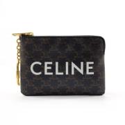 Celine Vintage Pre-owned Canvas plnbcker Black, Dam