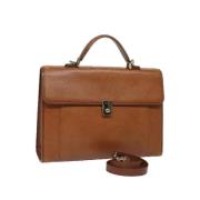 Burberry Vintage Pre-owned Laeder handvskor Brown, Dam