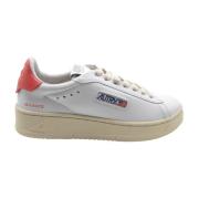 Autry Dallas Low Dam Läder Sneakers White, Dam