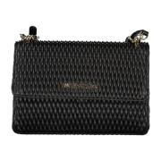 Valentino by Mario Valentino Svart Crossbody Kedjetaske med Dragkedja ...