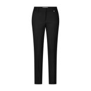 Raffaello Rossi Klassiska Chino Dora Byxor Black, Dam