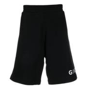 Givenchy Kort Svart Boxy Fit Topp Black, Herr