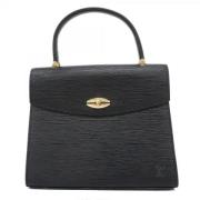 Louis Vuitton Vintage Pre-owned Tyg louis-vuitton-vskor Black, Dam