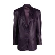 Salvatore Santoro Stiliga Jackor Kollektion Purple, Dam