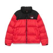 The North Face Retro Nuptse Jacka Röd Kappa Red, Herr