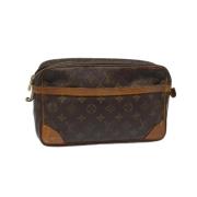 Louis Vuitton Vintage Pre-owned Canvas louis-vuitton-vskor Brown, Dam