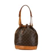 Louis Vuitton Vintage Pre-owned Canvas crossbodyvskor Brown, Dam