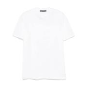 Low Brand Vita T-shirts och Polos White, Herr