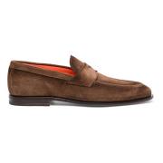 Santoni Mockasiner i mocka Brown, Herr