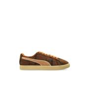 Puma Sneakers Clyde Harris Tweed Brown, Dam