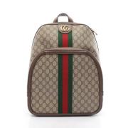 Gucci Vintage Pre-owned Laeder gucci-vskor Beige, Dam