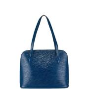 Louis Vuitton Vintage Pre-owned Laeder louis-vuitton-vskor Blue, Dam