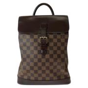 Louis Vuitton Vintage Pre-owned Canvas ryggsckar Brown, Dam