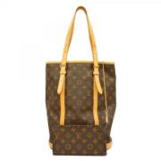 Louis Vuitton Vintage Pre-owned Tyg louis-vuitton-vskor Brown, Dam